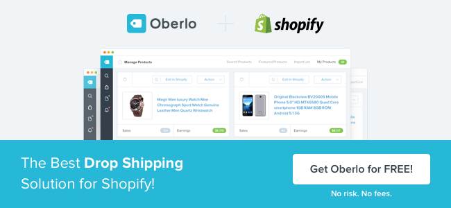 Oberlo Shopify Plugin 