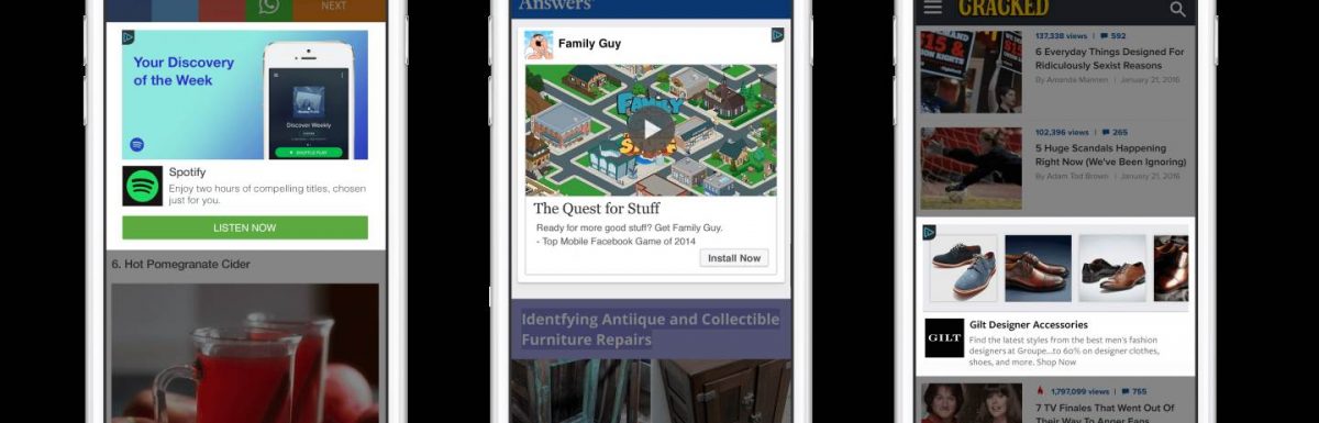 Facebook Audience Network Now Open for All Advertisers