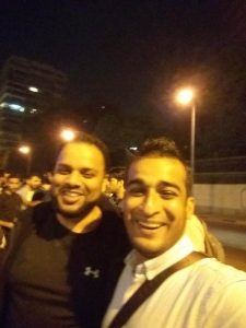 Selfie with Mustafa Patel