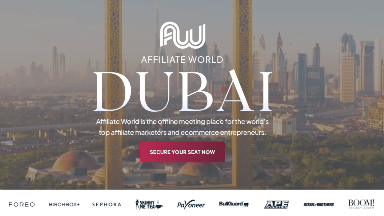 Affiliate World Dubai