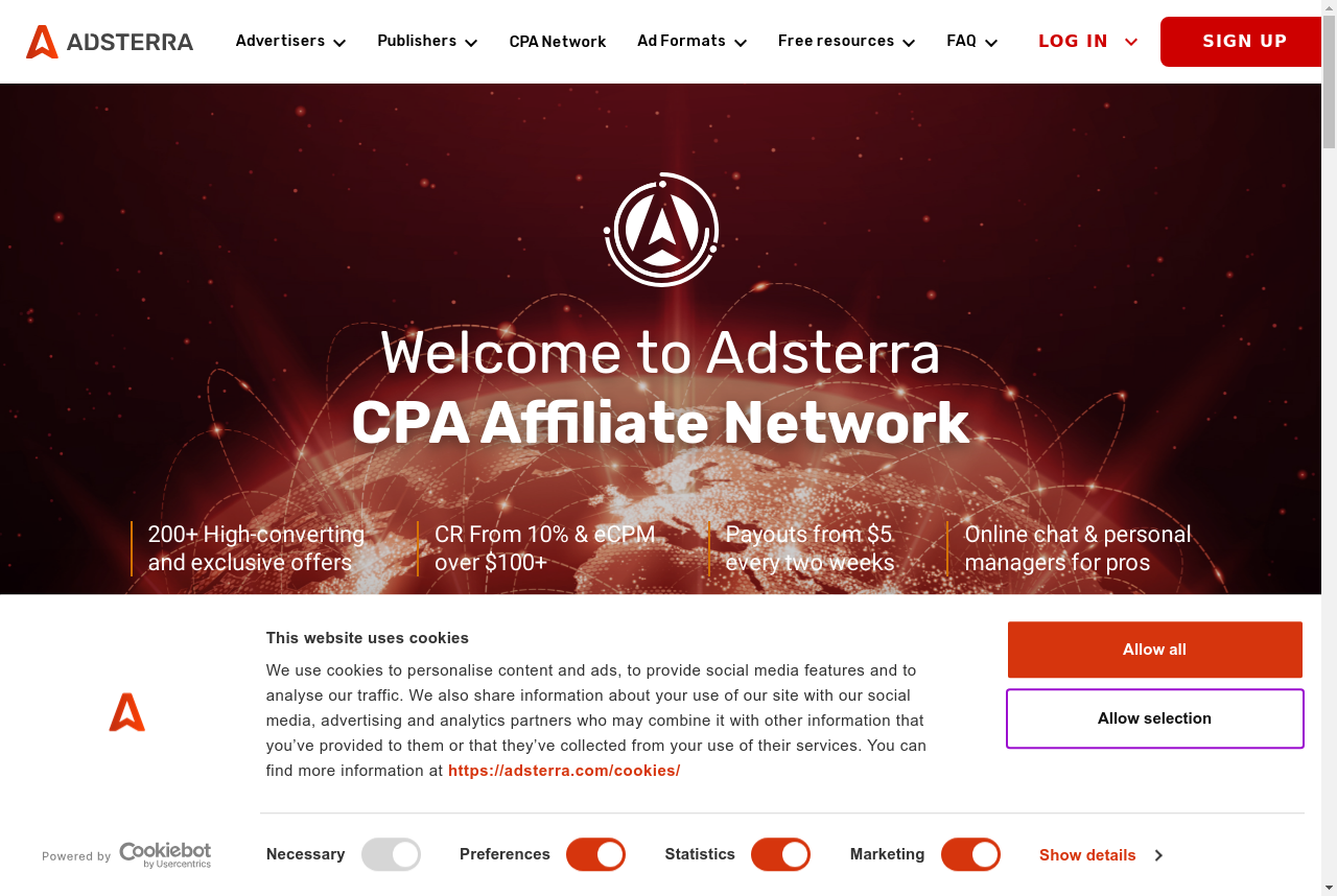 Adsterra Affiliate Network